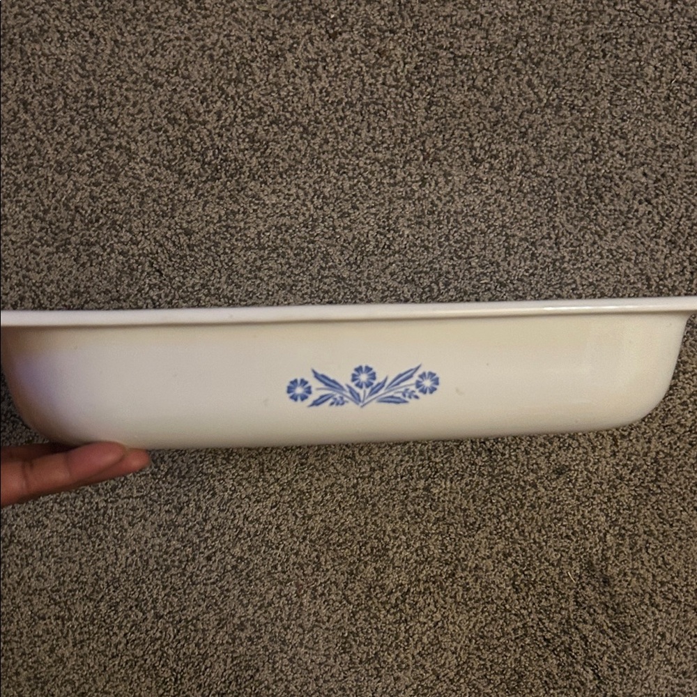 Vintage 1961-66
Corning Ware... P-21 Corningware White Roaster Dish